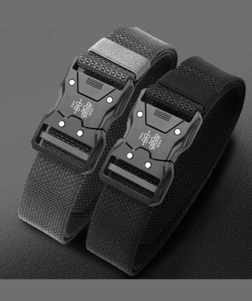 Premium Tactical Waist Belt with Automatic Buckle - Unisex, 120cm