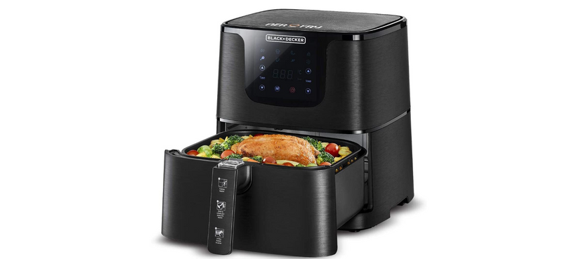 Hisense 6L 1500W Air Fryer with auto shut off function – Black