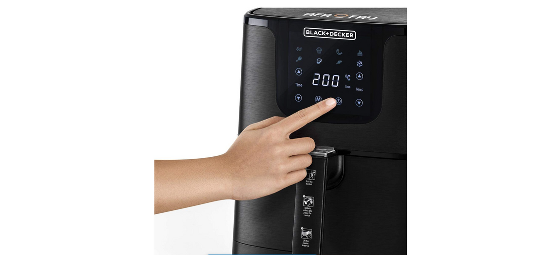 Hisense 6L 1500W Air Fryer with auto shut off function – Black
