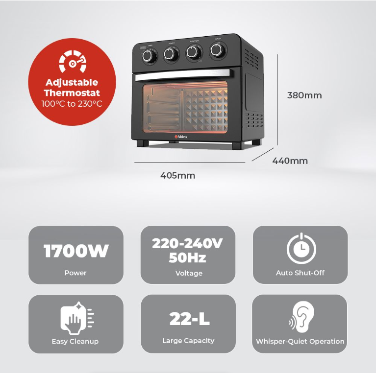 Russell Hobbs Digital 9L Air Fryer - RHAF09S