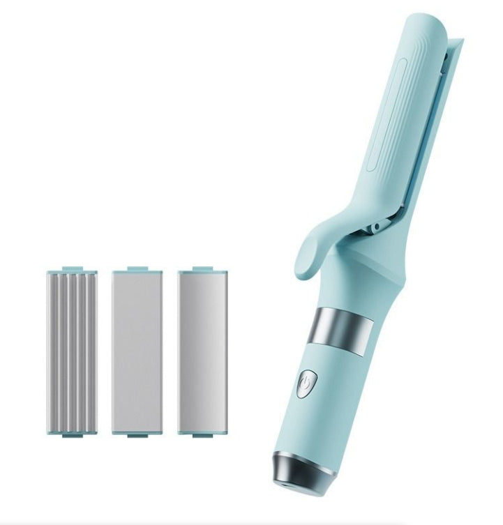 Cordless 3-in-1 Hair Straightener Crimper Curler - Rechargeable