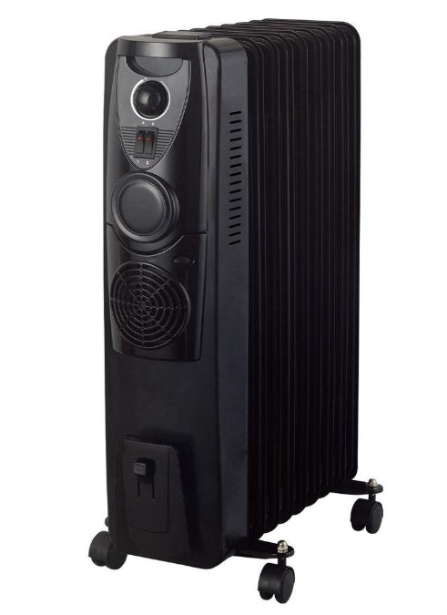2400W Oil-Filled Radiator Heater - Quiet & Efficient