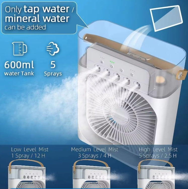 Black Portable Air Conditioner Fan,Evaporative Air Cooler