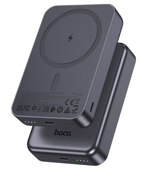 10000mAh Magnetic Wireless Power Bank PD20W (USB-C)-hoco.J160A